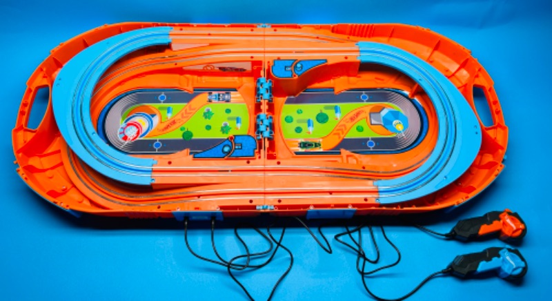 Photo 1 of 625773…Hot wheels slot car track case-no cars just track and controllers 