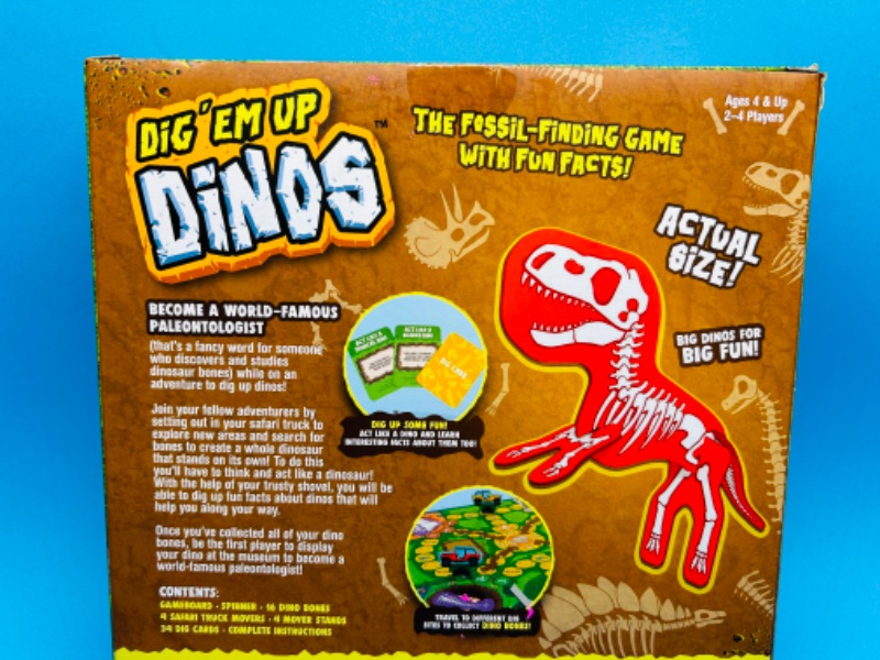 Photo 2 of 625785… Dig em’ Up Dinos fossil finding game 