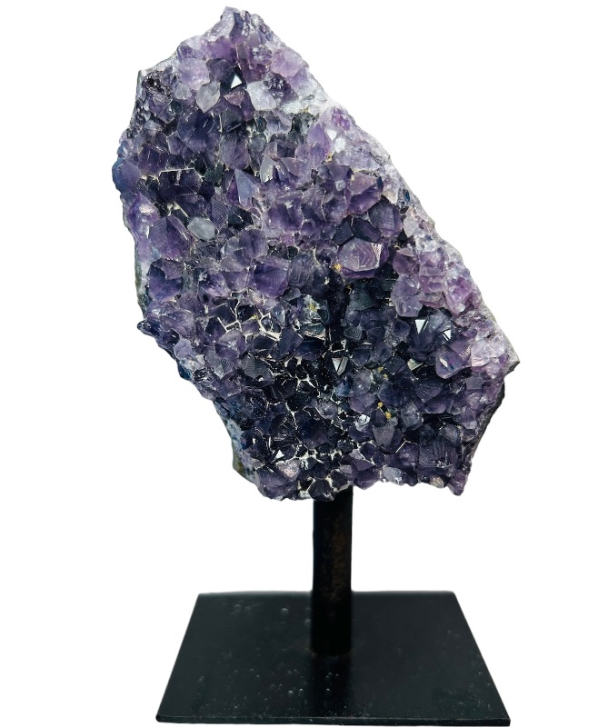 Photo 1 of 625812… 5”  amethyst rock on stand - height includes stand 