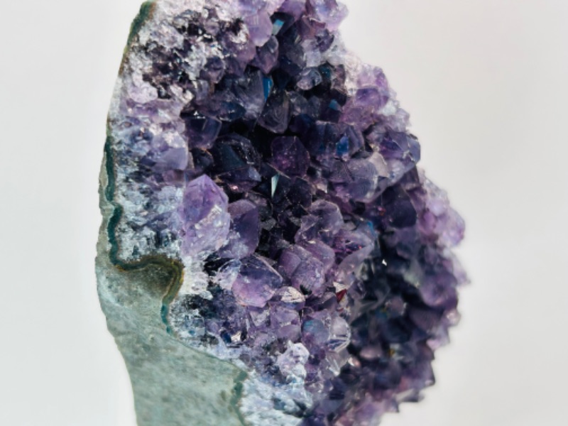 Photo 2 of 625812… 5”  amethyst rock on stand - height includes stand 