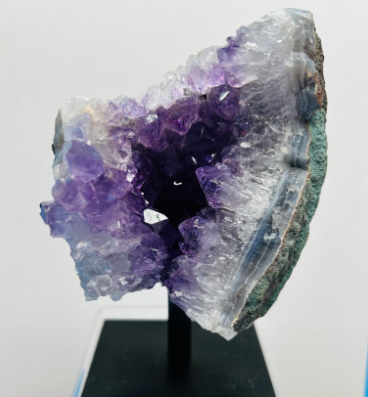 Photo 2 of 625816…5”  amethyst rock on stand - height includes stand 