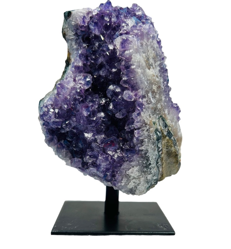 Photo 1 of 625830…5”  amethyst rock on stand -height includes stand 