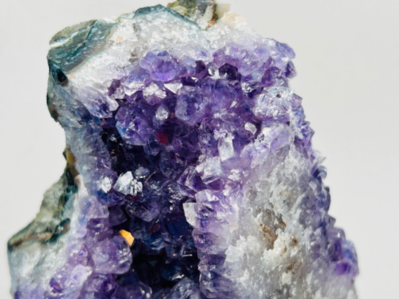 Photo 1 of 625830…5”  amethyst rock on stand -height includes stand 