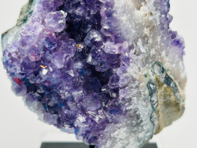 Photo 3 of 625830…5”  amethyst rock on stand -height includes stand 