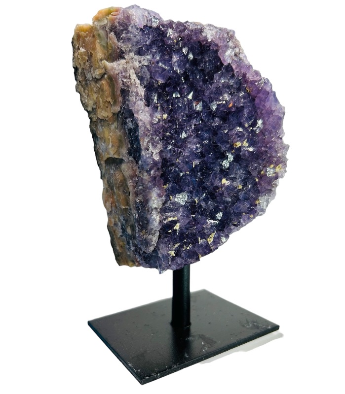 Photo 1 of 625835…5.5”  amethyst rock on stand -height includes stand 