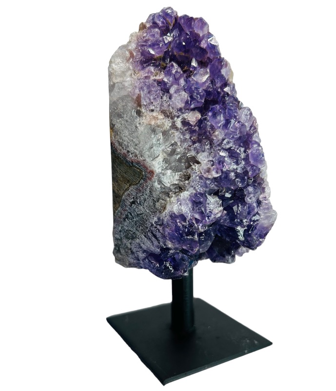 Photo 1 of 625836…5”  amethyst rock on stand -height includes stand 