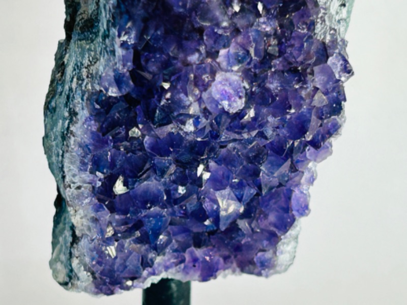 Photo 2 of 625838…6”  amethyst rock on stand -height includes stand 