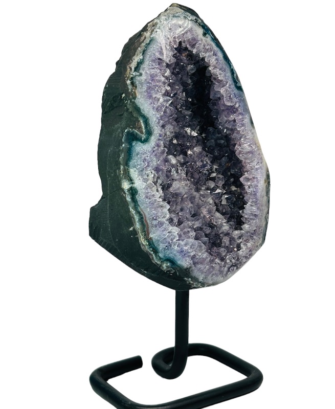 Photo 7 of 625839…7.5”  amethyst rock on stand -height includes stand 