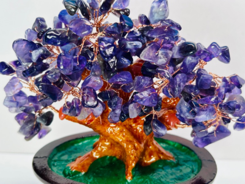 Photo 1 of 625843…5 x 5” polished amethyst rock tree