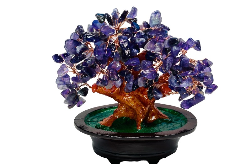 Photo 2 of 625843…5 x 5” polished amethyst rock tree