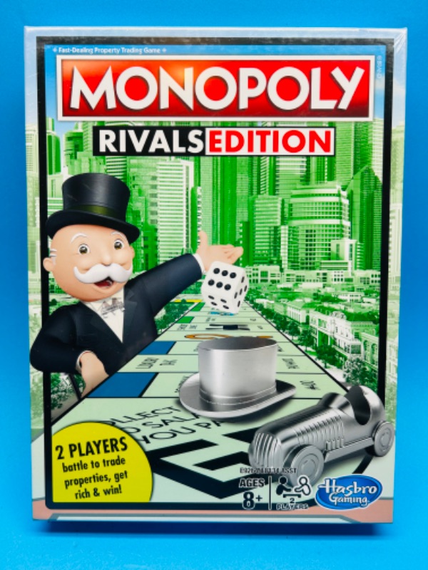 Photo 1 of 625845… Monopoly rivals edition game
