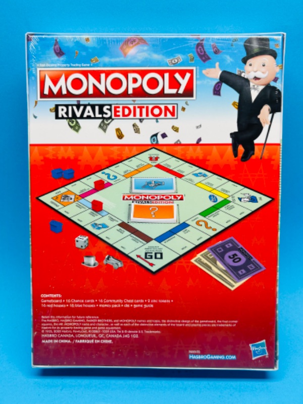 Photo 2 of 625845… Monopoly rivals edition game