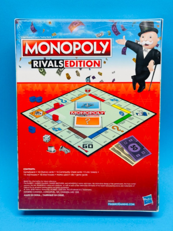 Photo 2 of 625846…Monopoly rivals edition game