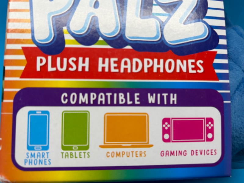 Photo 3 of 625857…plush headphones compatible with smartphones, tablets, computers and gaming devices 