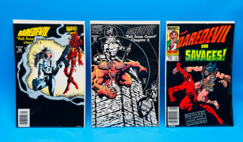 Photo 1 of 625899…3 daredevil comics in plastic sleeves 