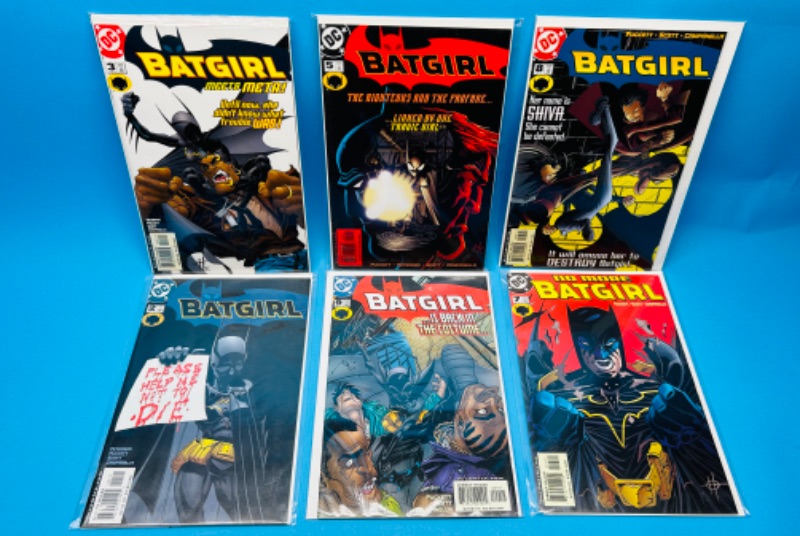 Photo 1 of 625904….6 Batgirl comics in plastic sleeves 