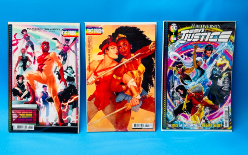 Photo 1 of 625920…3 Pride #1 comics in plastic sleeves 