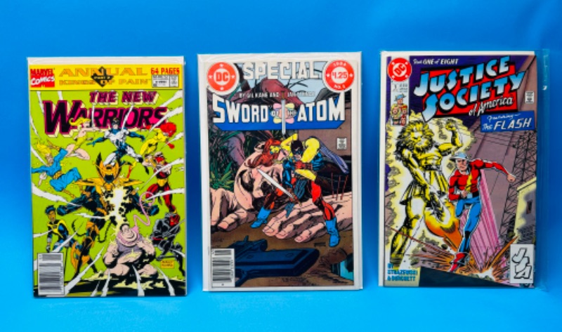 Photo 1 of 6259222…3 comics all #1’s in plastic sleeves 