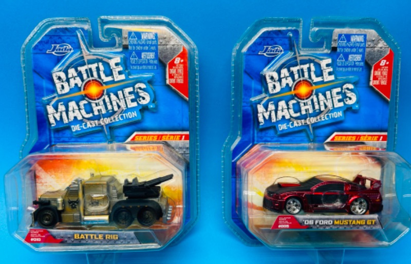 Photo 1 of 625985…2 Jada battle machines die cast cars 