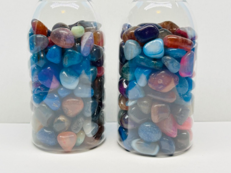 Photo 2 of 626023…2 bottles of polished rocks 5” each