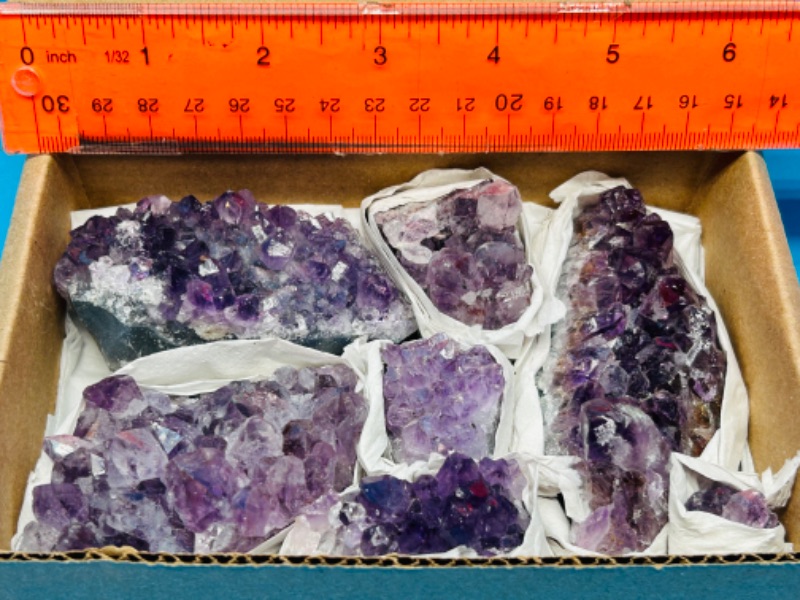 Photo 1 of 626033…collectible amethyst crystal rocks 