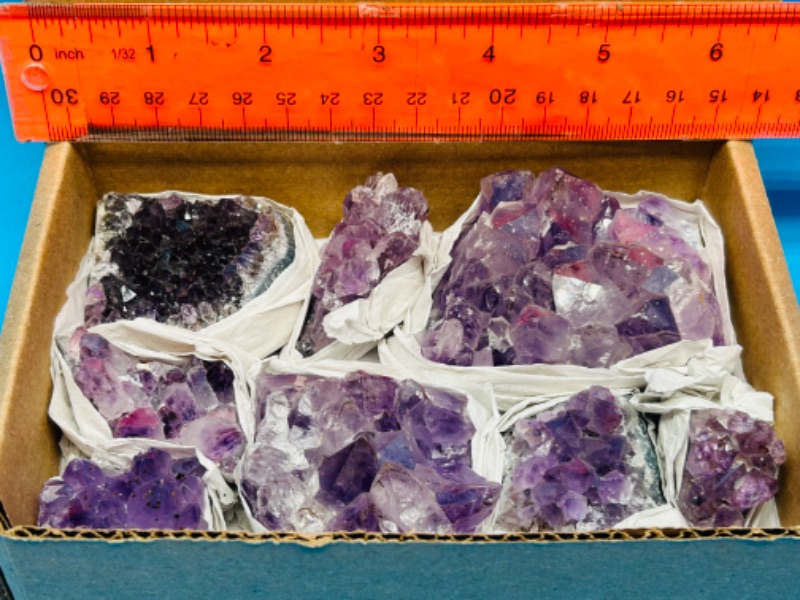 Photo 1 of 626034…collectible amethyst crystal rocks 