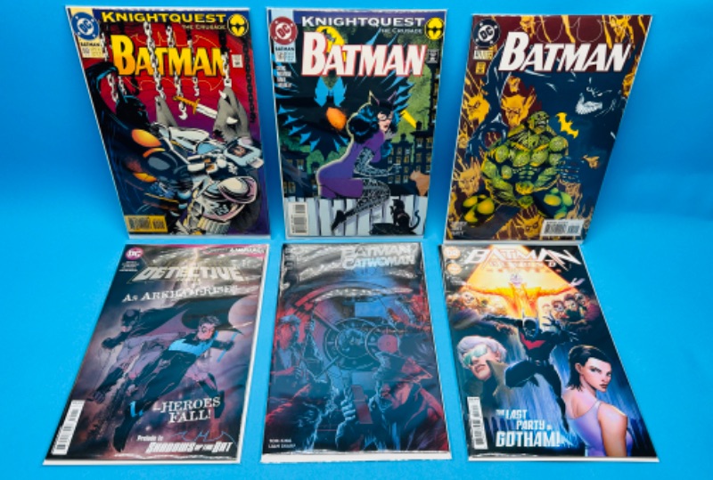 Photo 1 of 626066… 6 Batman comics in plastic sleeves 