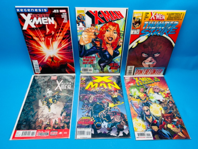 Photo 1 of 626069…6 X-men comics in plastic sleeves 