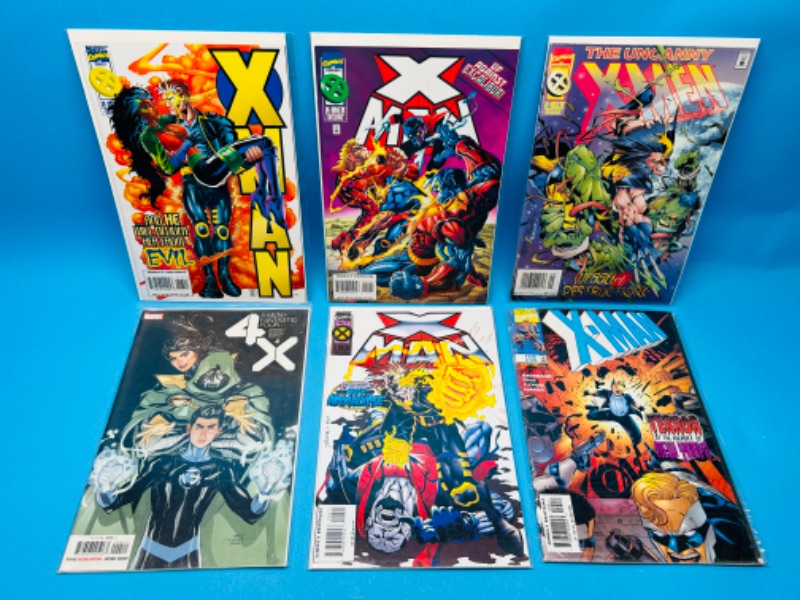 Photo 1 of 626072… 6 X-men comics in plastic sleeves 