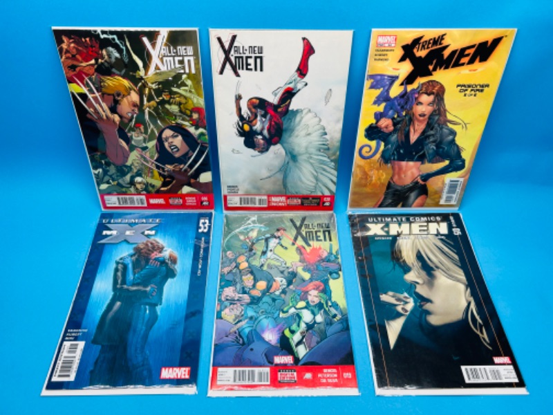 Photo 1 of 626073… 6 X-men comics in plastic sleeves 