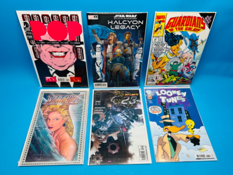 Photo 1 of 626082… 6  comics in plastic sleeves 