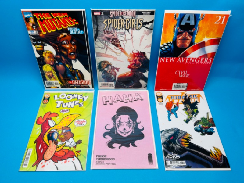 Photo 1 of 626083… 6 comics in plastic sleeves 