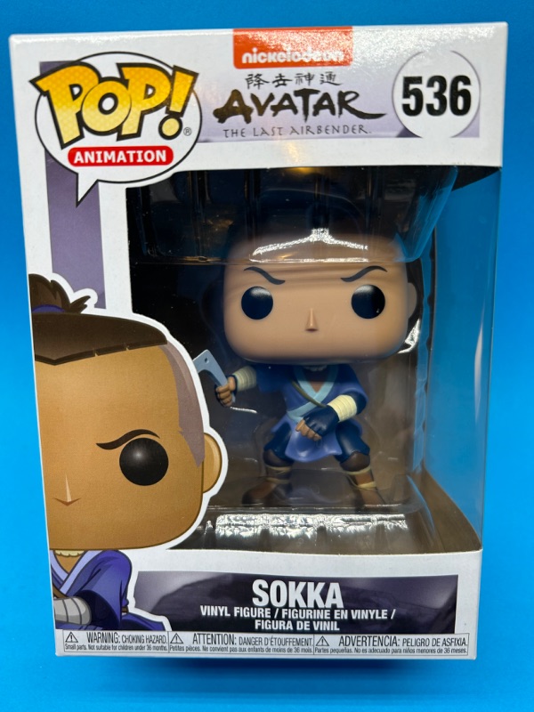 Photo 1 of 626102… Funko pop Avatar Sokka vinyl figure 