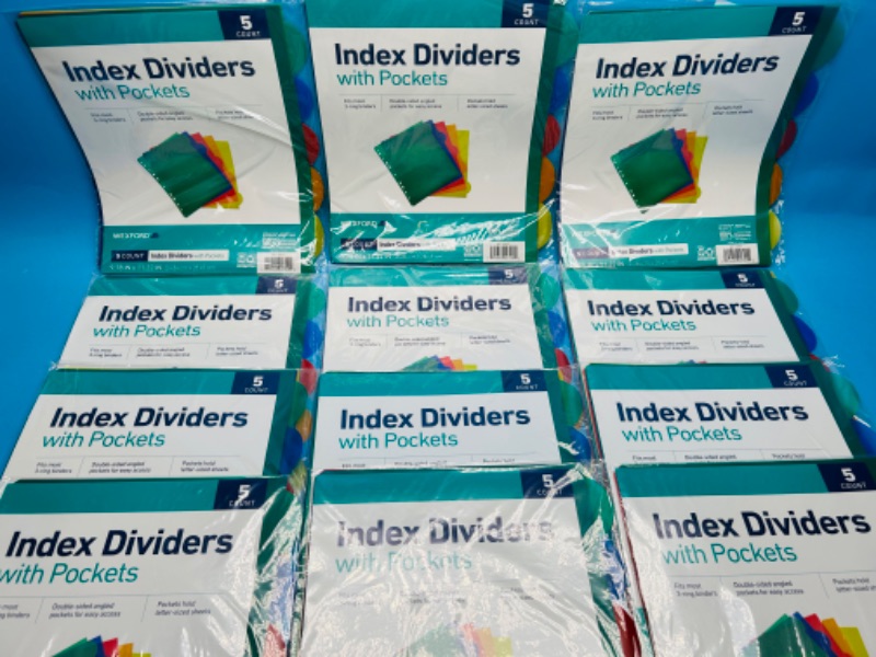 Photo 1 of 626108…60 total index dividers 