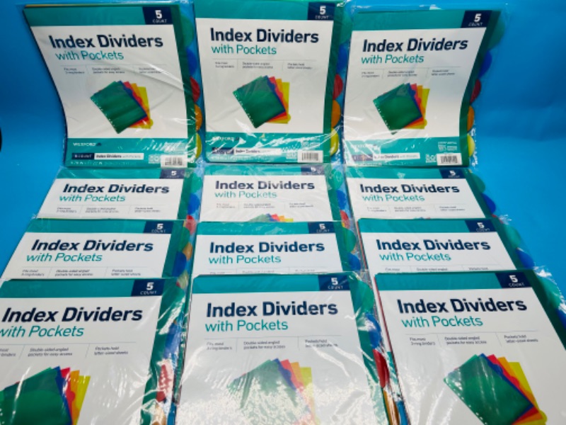 Photo 2 of 626108…60 total index dividers 