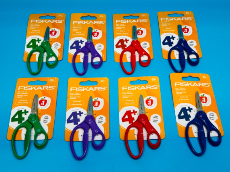 Photo 1 of 626146…8 pairs of kids scissors ages 4+