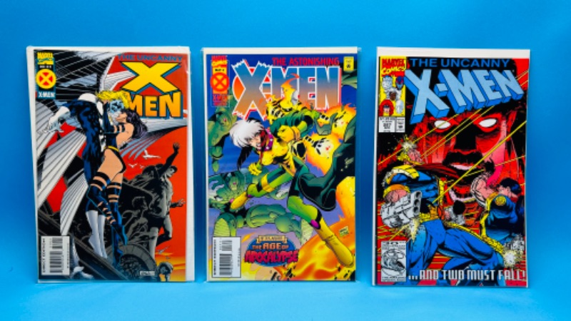 Photo 1 of 626182…3 X-men  comics in plastic sleeves 