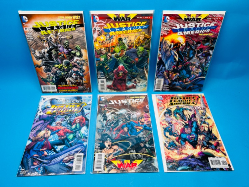 Photo 1 of 626192…6 JLA comics in plastic sleeves 