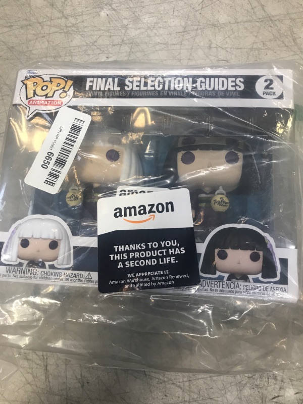 Photo 2 of Funko Pop! Animation: Demon Slayer - Final Selection Guides, Kanata and Kiriya Glow in The Dark (2-Pack), Amazon Exclusive