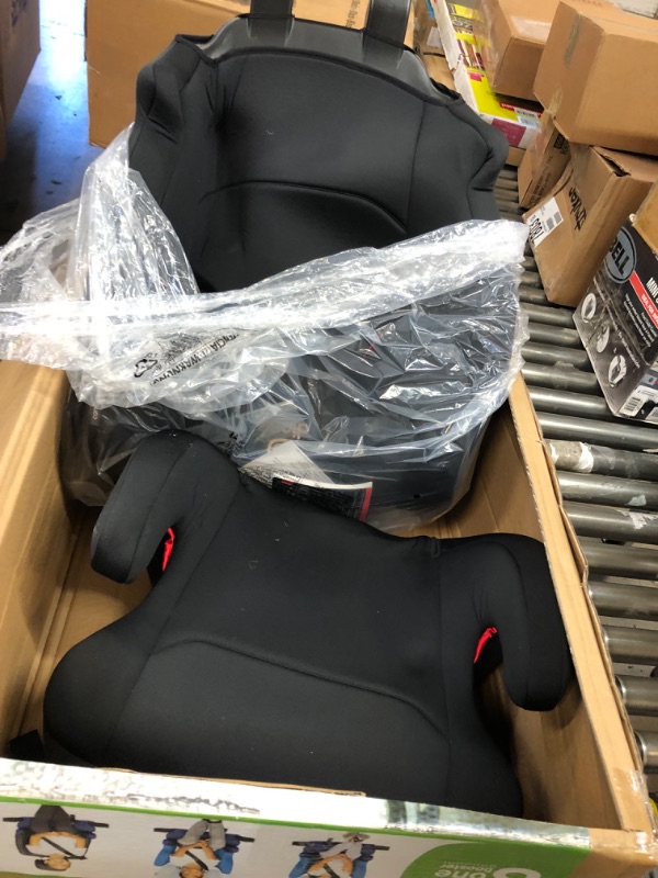 Photo 2 of Diono Cambria 2 XL 2022, Dual Latch Connectors, 2-in-1 Belt Positioning Booster Seat, High-Back to Backless Booster with Space and Room to Grow, 8 Years 1 Booster Seat, Black NEW! Black