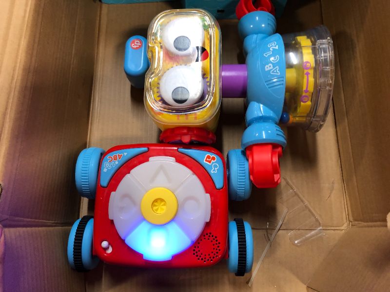 Photo 2 of Fisher-Price 4-in-1 Robot Toy, Baby Toddler and Preschool Toy with Lights Music and Smart Stages Educational Content?