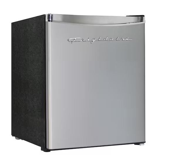 Photo 1 of 1.1 cu. ft. Upright Freezer with Manual Defrost in Platinum
