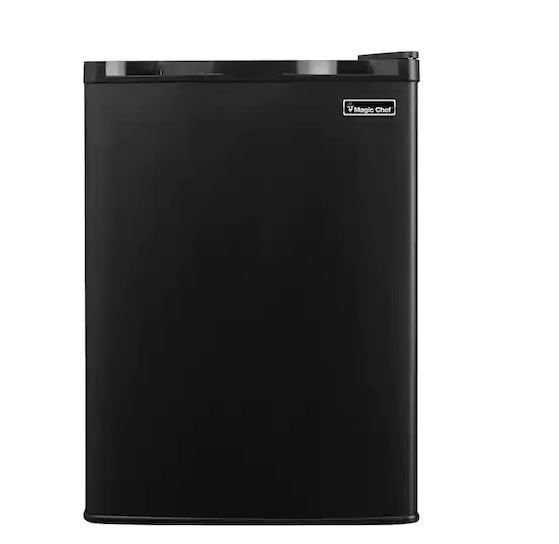 Photo 1 of 2.6 cu. ft. Mini Fridge in Black without Freezer
