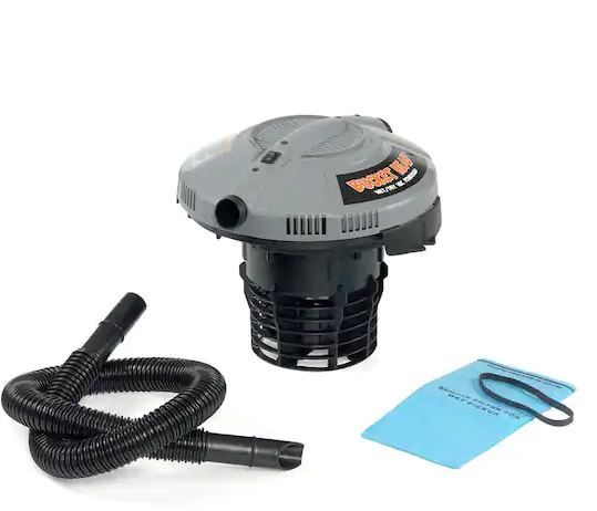 Photo 1 of 5 Gallon 1.75 Peak HP Wet/Dry Shop Vacuum Powerhead with Filter Bag and Hose (compatible with 5 Gal. Homer Bucket)
