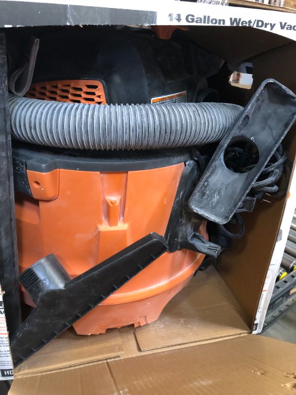 Photo 1 of 14 Gal. 6.0-Peak HP NXT Wet Dry Vac
