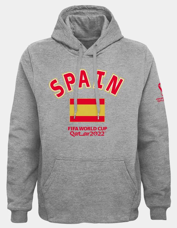 Photo 1 of FIFA World Cup 2022 Spain Mens Pullover Hoodie SMALL
