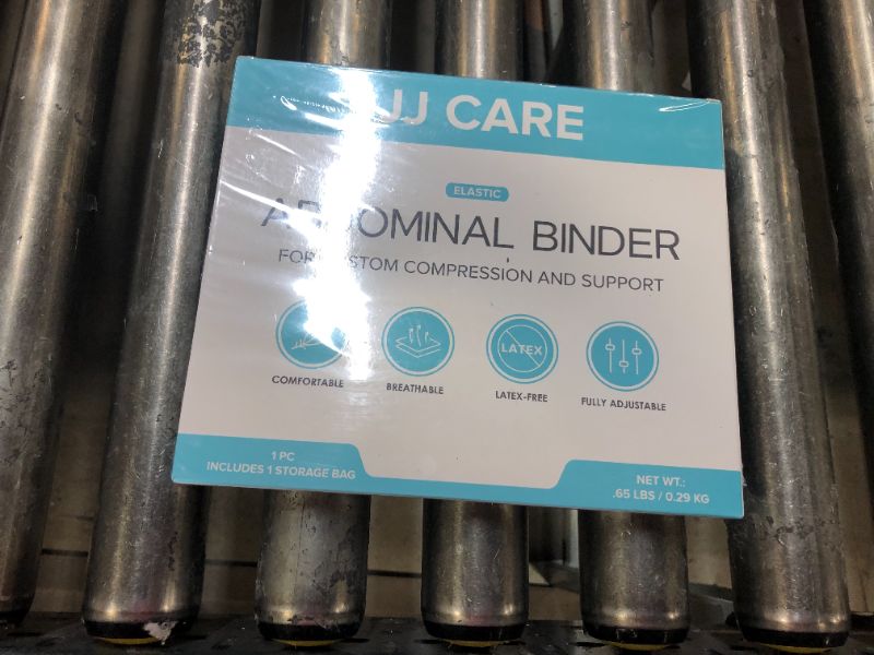 Photo 2 of (FACTORY SEALED)JJ CARE Abdominal Binder (30"-45" inches waist), Breathable Fabric C-Section Belly Binder, Abdominal Binder Post Surgery, Stretchable Postpartum Waist Binder Compression Garment, Lower Waist Post Surgery Compression Garment
