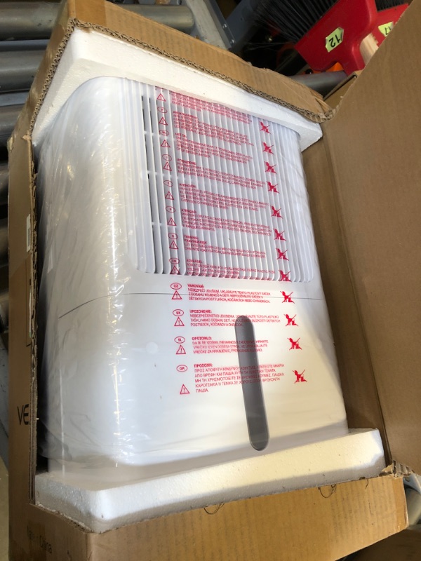 Photo 1 of 30 Pint Dehumidifiers for Home with Drain Hose, VEAGASO 2,500 Sq.Ft Dehumidifier for Basement, Large Room, Bathroom, Three Operation Modes, Intelligent Humidity Control, Dry Clothes, 24HR Timer