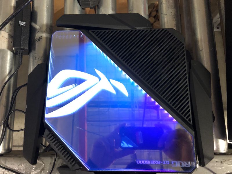 Photo 2 of ASUS ROG Rapture WiFi 6E Gaming Router (GT-AXE16000) - Quad-Band, 6 GHz Ready, Dual 10G Ports, 2.5G WAN Port, AiMesh Support, Triple-Level Game Acceleration, Lifetime Internet Security, Instant Guard AXE16000 | WiFi 6E | 10G Port