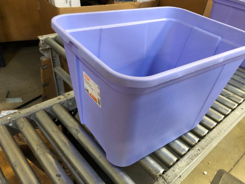 Photo 1 of 20 Gal. Storage Tote in Bluebell
